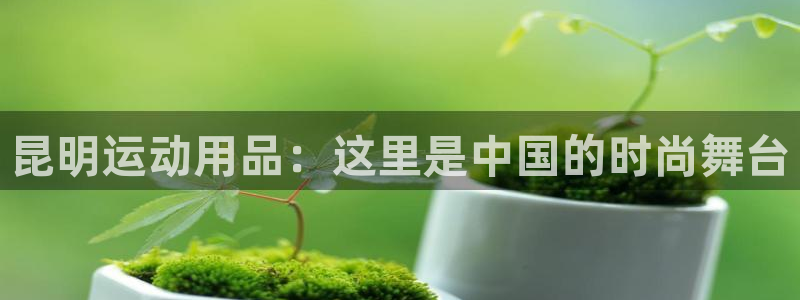 凯捷体育官方:昆明运动用品:这里是中国的时尚舞台